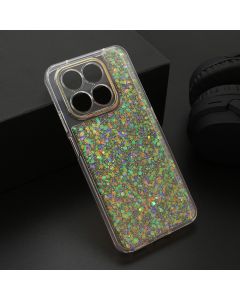 Maska za Honor X7d/Honor Smart 400 4G narandžasta CRYSTAL GLOW
