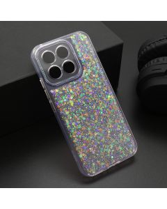 Maska za Honor X8c ljubičasta CRYSTAL GLOW