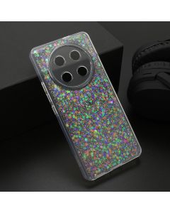 Maska za Honor X9C/Magic 7 lite CRYSTAL GLOW srebrna