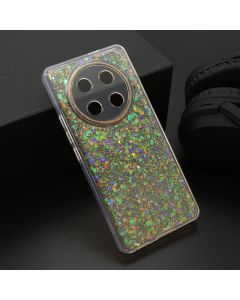 Maska za Honor X9C/Magic 7 lite narandžasta CRYSTAL GLOW