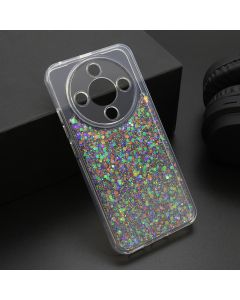 Maska za Honor X9D/Magic 8 lite CRYSTAL GLOW srebrna