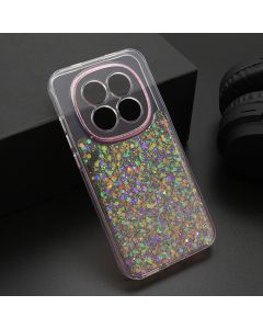 Maska za Xiaomi Redmi Note 15 Pro 5G CRYSTAL GLOW roze