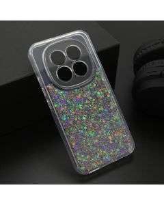 Maska za Xiaomi Redmi Note 15 Pro Plus 5G CRYSTAL GLOW srebrna