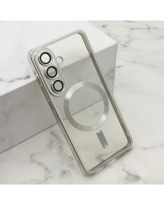 Maska za Samsung Galaxy S26 5G CAMERA PROTECT MAGSAFE srebrna