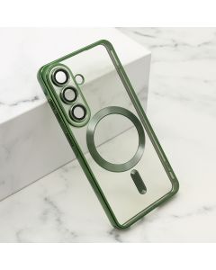Maska za Samsung Galaxy S26 5G CAMERA PROTECT MAGSAFE zelena