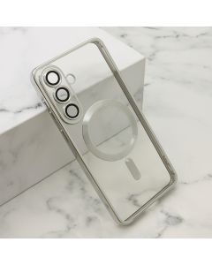Maska za Samsung Galaxy S26 Plus 5G CAMERA PROTECT MAGSAFE srebrna
