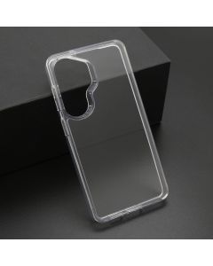 Maska za Samsung Galaxy S26 5G COLOR FRAME srebrna (providna)