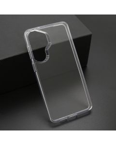 Maska za Samsung Galaxy S26 Plus 5G COLOR FRAME srebrna (providna)