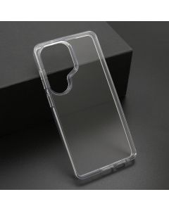 Maska za Samsung Galaxy S26 Ultra 5G COLOR FRAME srebrna (providna)