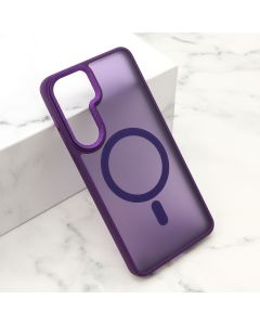 Maska za Samsung Galaxy S26 Plus 5G ljubičasta SILKY MAGSAFE II