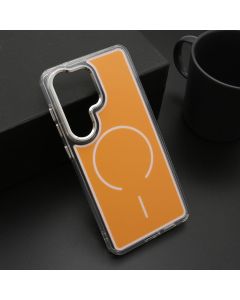 Maska za Samsung Galaxy S26 Ultra 5G narandžasta CLASSIC LOOK MagSafe