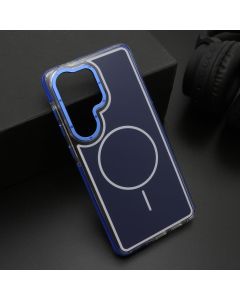 Maska za Samsung Galaxy S26 Ultra 5G BUSINESS LOOK MagSafe plava