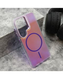 Maska za Samsung Galaxy S26 5G ljubičasta GLOW LOOK MagSafe
