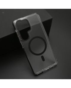 Maska za Samsung Galaxy S26 Ultra 5G TRANSPARENT LOOK MagSafe crna
