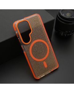 Maska za Samsung Galaxy S26 5G narandžasta SPARKLING LOOK MagSafe