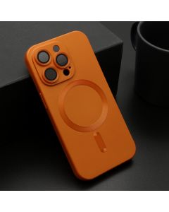 Maska za iPhone 14 Pro (61) narandžasta ELEGANT MAGSAFE