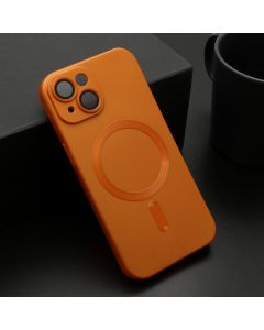 Maska za iPhone 15 (61) narandžasta ELEGANT MAGSAFE