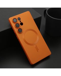 Maska za Samsung Galaxy S25 Ultra 5G narandžasta ELEGANT MAGSAFE