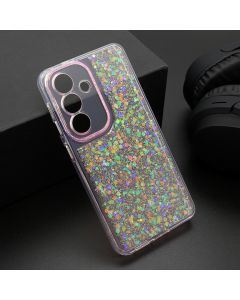 Maska za Samsung Galaxy S26 5G CRYSTAL GLOW roze