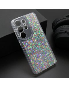 Maska za Samsung Galaxy S26 Ultra 5G CRYSTAL GLOW srebrna