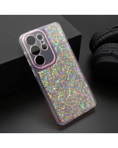 Maska za Samsung Galaxy S26 Ultra 5G CRYSTAL GLOW roze