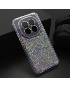 Maska za Xiaomi Redmi Note 15 5G ljubičasta CRYSTAL GLOW