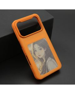 Maska za iPhone 17 Pro (63) narandžasta SMART COVER Corning Glass