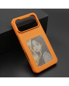 Maska za iPhone 17 Pro Max (69) narandžasta SMART COVER Corning Glass