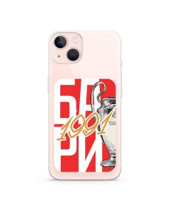 Futrola ULTRA TANKI PRINT CLEAR za iPhone 13 (6.1) ZF002