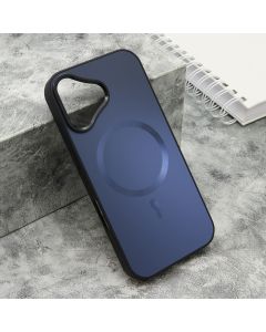 Maska za iPhone 17 (63) COLOR METAL Magsafe crna (big camera)