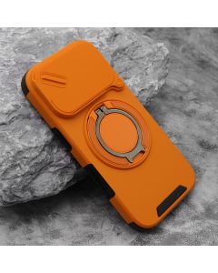 Maska za iPhone 17 Pro (63) narandžasta DEFENDER CAMSHIELD