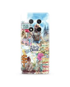 Futrola ULTRA TANKI PRINT CLEAR za Honor X9C/Magic 7 lite SP031