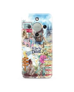 Futrola ULTRA TANKI PRINT CLEAR za Honor X9D/Magic 8 lite SP031