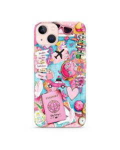Maska za iPhone 13 (61) SP029 ULTRA TANKI PRINT CLEAR