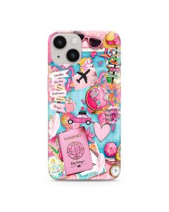 Maska za iPhone 15 (61) SP029 ULTRA TANKI PRINT CLEAR