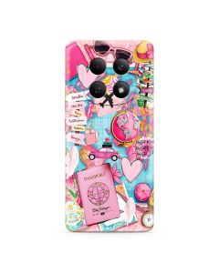 Futrola ULTRA TANKI PRINT CLEAR za Xiaomi Redmi Note 15 4G SP029