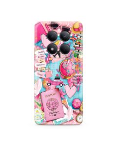 Futrola ULTRA TANKI PRINT CLEAR za Xiaomi Redmi Note 15 Pro 4G SP029