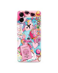 Futrola ULTRA TANKI PRINT CLEAR za Samsung A075F Galaxy A07 SP029