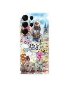 Futrola ULTRA TANKI PRINT CLEAR za Samsung S938B Galaxy S25 Ultra 5G SP031