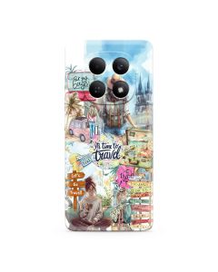 Futrola ULTRA TANKI PRINT CLEAR za Xiaomi Redmi Note 15 5G SP031