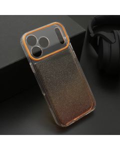 Futrola OMBRE GLITTER za iPhone 17 Pro Max (6.9) narandzasta