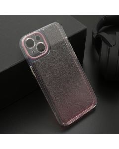 Futrola OMBRE GLITTER za iPhone 13 (6.1) roze