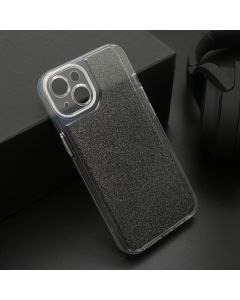 Futrola OMBRE GLITTER za iPhone 13 (6.1) crna