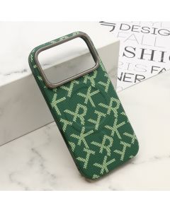 Futrola MONOGRAM MagSafe za iPhone 17 Pro, zelena