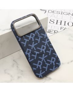 Futrola MONOGRAM MagSafe za iPhone 17 Pro Max, plava