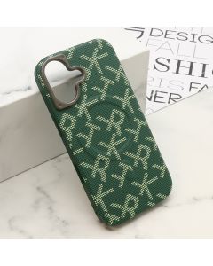 Futrola MONOGRAM MagSafe za iPhone 17, zelena