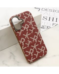 Futrola MONOGRAM MagSafe za iPhone 16, crvena