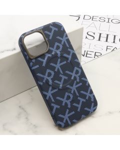 Futrola MONOGRAM MagSafe za iPhone 15, plava