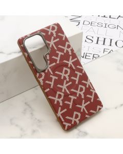 Futrola MONOGRAM MagSafe za Samsung S938B Galaxy S25 Ultra 5G, crvena