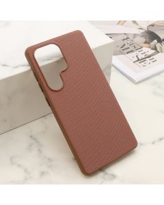 Futrola WOVEN MagSafe za Samsung S938B Galaxy S25 Ultra 5G braon